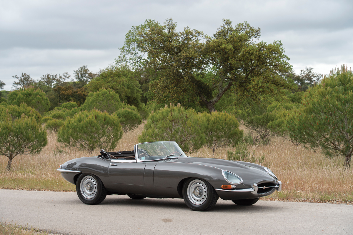 1962 Jaguar E-Type Series 1 3.8-Litre Roadster offered at RM Sotheby's The Sáragga Collection live auction 2019